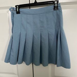 Blue tennis skirt